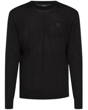 DSquared² Truien & Vesten ,Zwart ,Wol Dsquared 2