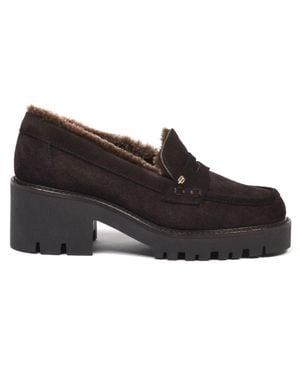 Baldinini Heeled Loafer - Schwarz