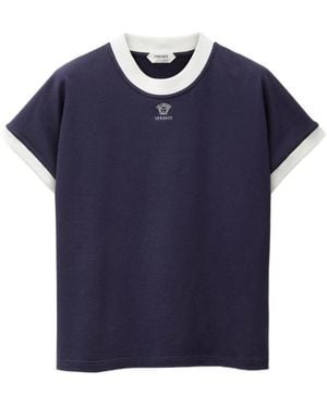 Versace Tops ,Blauw ,T-Shirts