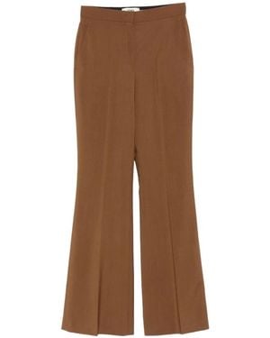Fendi Wide Pants - Brown