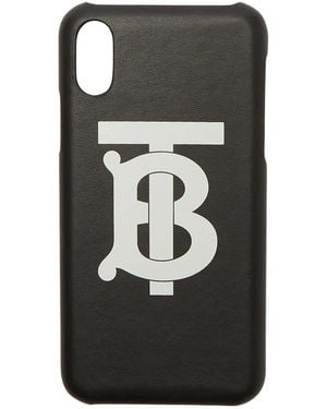 Burberry Iphone X/xs Case Unisex Black