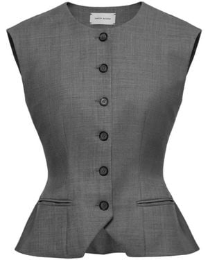 Magda Butrym Sleeveless Tops - Grey