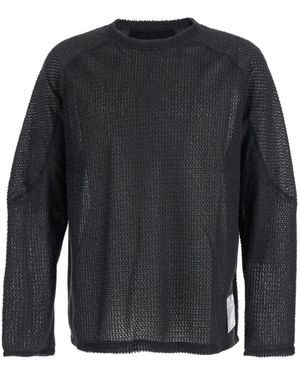 Satisfy Round-Neck Knitwear - Noir