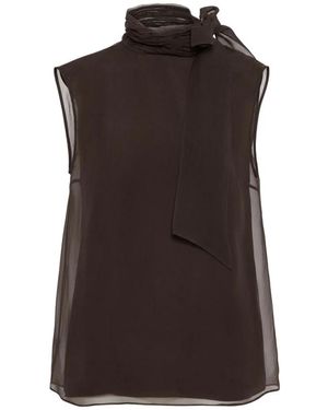 Brunello Cucinelli Sleeveless Tops - Bruin