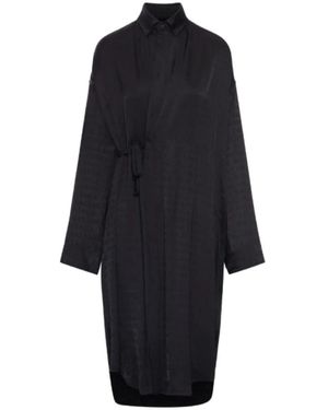 Balenciaga Wrap Dresses - Blue