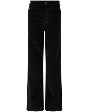 Lois Straight Trousers - Black