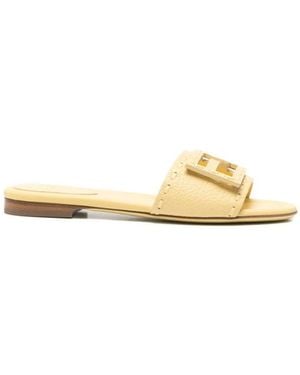Fendi Sliders - Natural