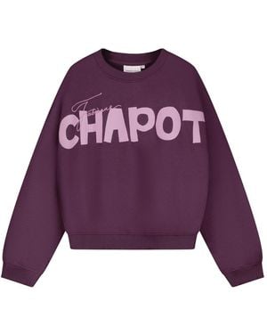 FABIENNE CHAPOT Sweatshirts - Morado