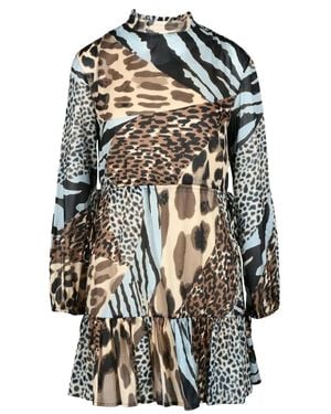 Manila Grace Short Dresses - Black