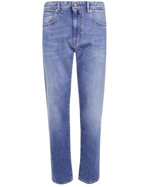 Incotex Slim-Fit Jeans - Bleu
