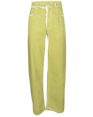 Marni Wide Jeans - Yellow