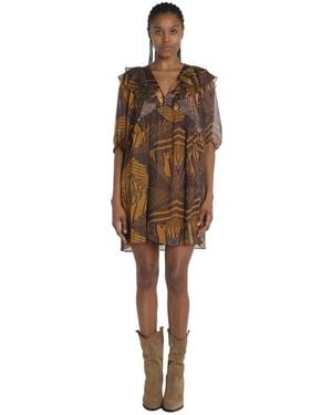 Ba&sh Short Dresses - Brown