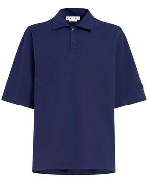 Marni Short Sleeve Shirts - Blauw