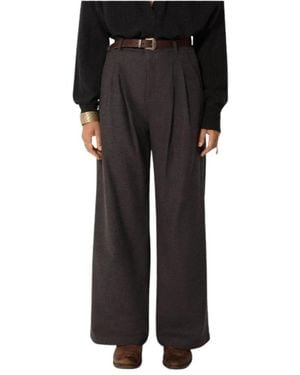 MAISON HOTEL Wide Trousers - Black