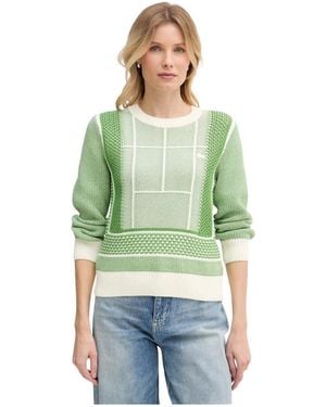 Lacoste Round-Neck Knitwear - Vert