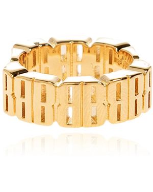 Balenciaga Nano Mini Link Ring - Metallic