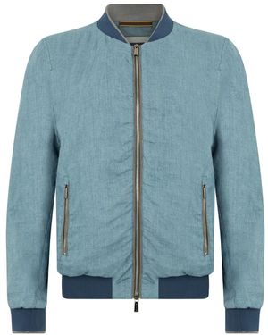 Moorer Bomber Jackets - Blue