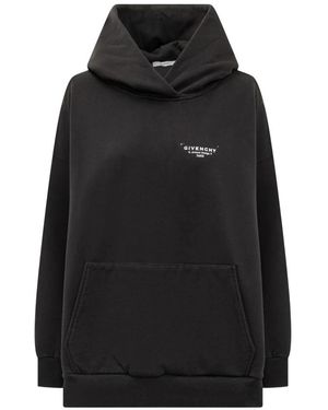 Givenchy Hoodies & Sweatvesten ,Zwart ,Zwarte Hoodie Voor Mannen