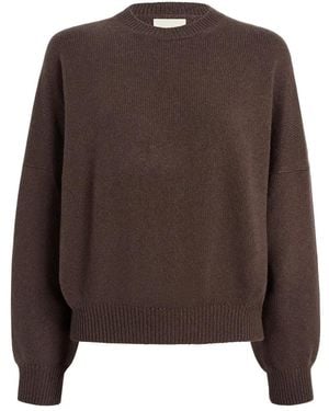 KHAITE Truien & Vesten ,Bruin ,Kasjmier Margaux Sweater