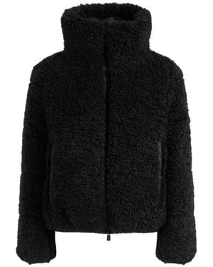 Save The Duck Faux Fur & Shearling Jackets - Black
