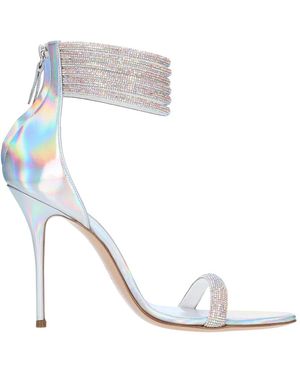 Casadei Sandalen Silber - Weiß