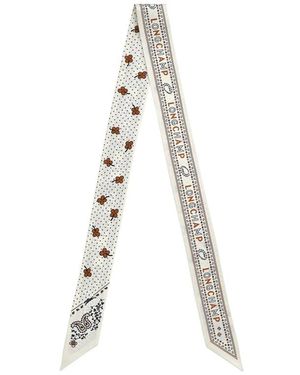 Longchamp Accessoires ,Wit ,Scarf Paris