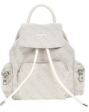 Guess Tassen ,Wit ,Leer 4G Rugzak