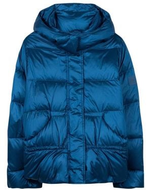 Luisa Cerano Winter Jackets - Blue