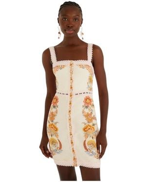 FARM Rio Short Dresses - Brown