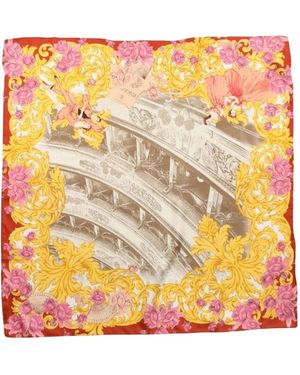 Dolce & Gabbana Silk Scarves - Yellow