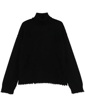 Uma Wang Turtlenecks - Negro