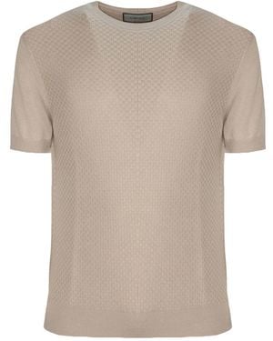 Canali T-Shirts - Natural