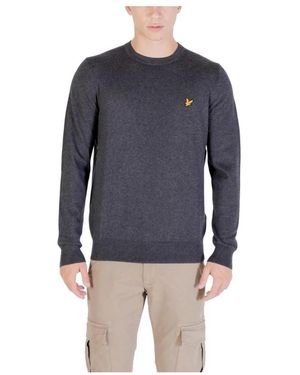 Lyle & Scott Round-Neck Knitwear - Blue