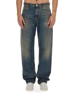 Etro Straight Jeans - Blue