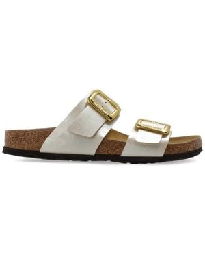 Birkenstock Sliders - Brown