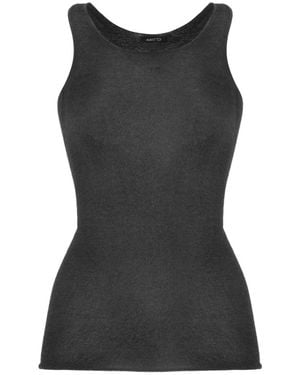 Avant Toi Sleeveless Tops - Zwart