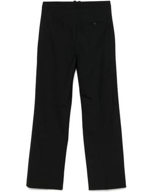 THE GARMENT Straight Trousers - Black