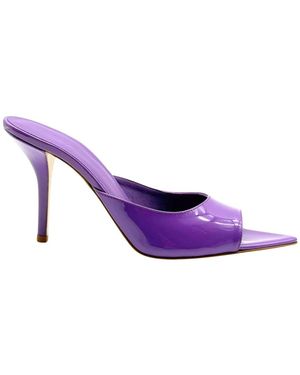 Gia Borghini Heeled Mules - Purple