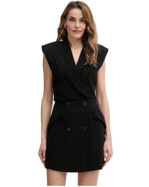 KARL LAGERFELD Short Dresses - Negro