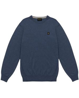Refrigiwear Round-Neck Knitwear - Blue