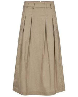 co'couture Midi Skirts - Natural