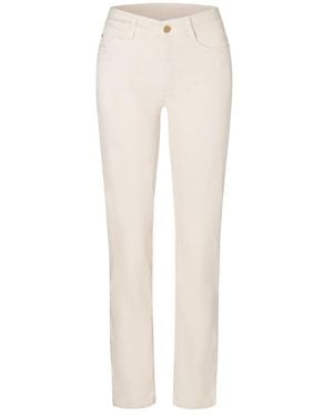 M·a·c Slim Fit Jeans - White