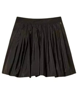 Twinset Taffeta Balloon Rok - Zwart