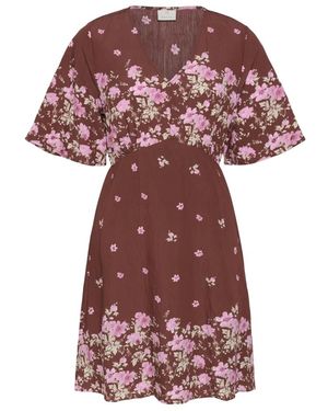 Kaffe Short Dresses - Rosa
