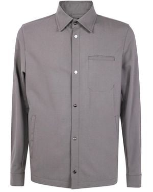 Herno Stijlvolle Shirtjas Voor Mannen - Grijs