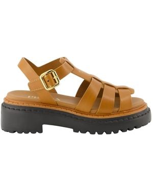 Prada Flat Sandals - Marrón