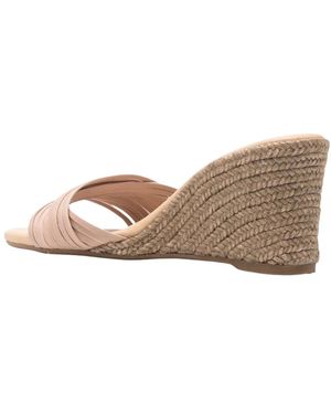 Manebí X 0.7 Multi Bands Mule Keilabsatz Espadrilles - Braun