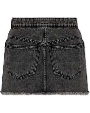 The Mannei Denim Skirts - Zwart