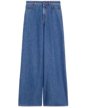 Max Mara Wide Jeans - Blue