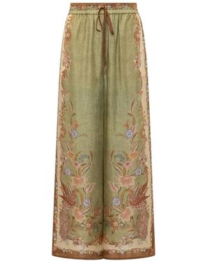 Zimmermann Wide Broeken - Naturel